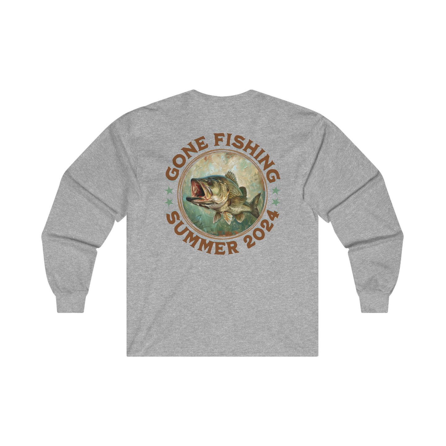 Gone Fishing - Unisex Ultra Cotton Long Sleeve Tee