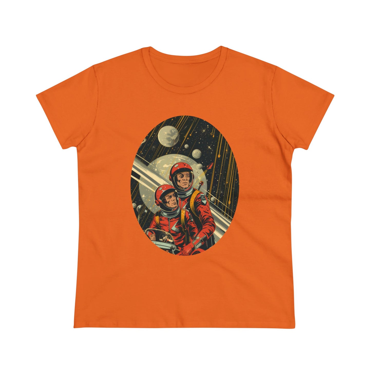 Spacemen - Women's Midweight Cotton Tee