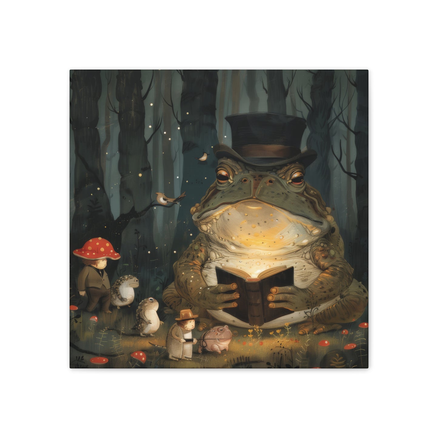 Uncle Toad - Canvas Stretched, 0.75"