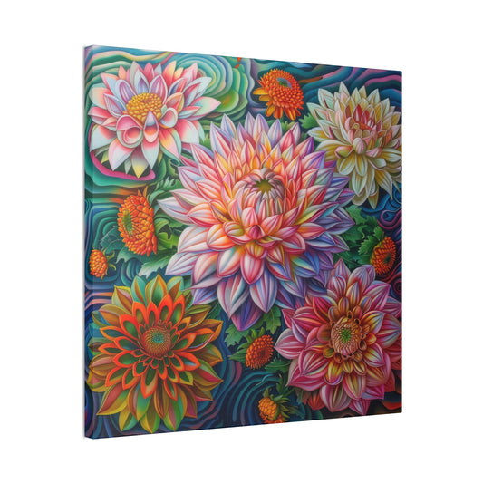 Flowers - Canvas Stretched, 0.75"