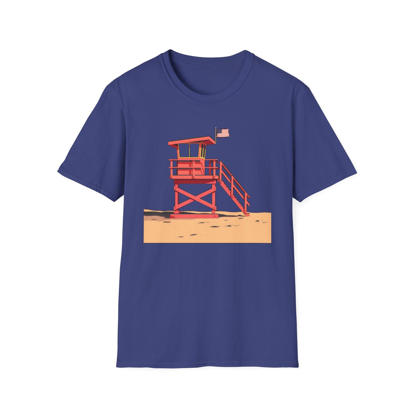 Lifeguard Shack - Unisex Softstyle T-Shirt