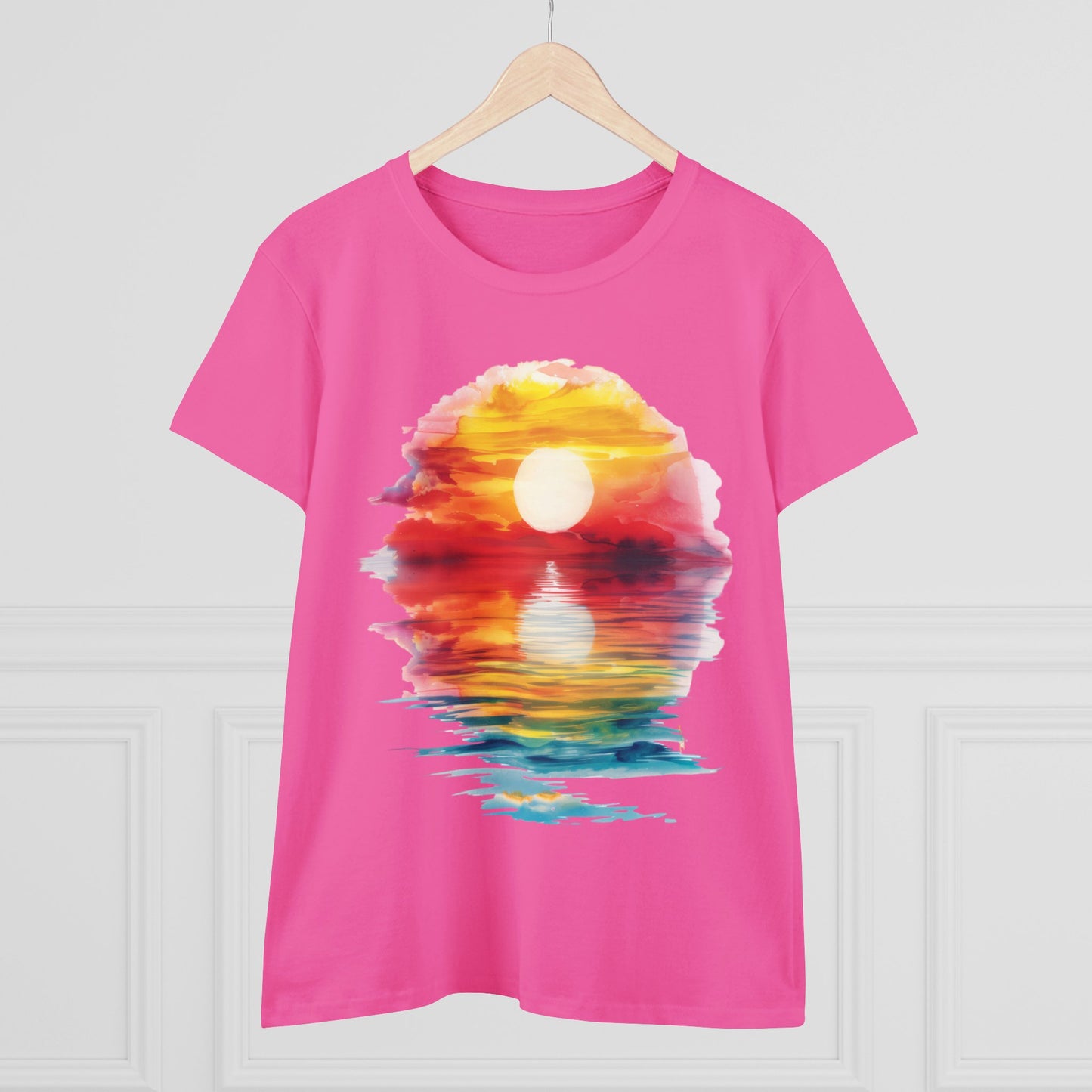 Sunrise - Women's Midweight Cotton Tee