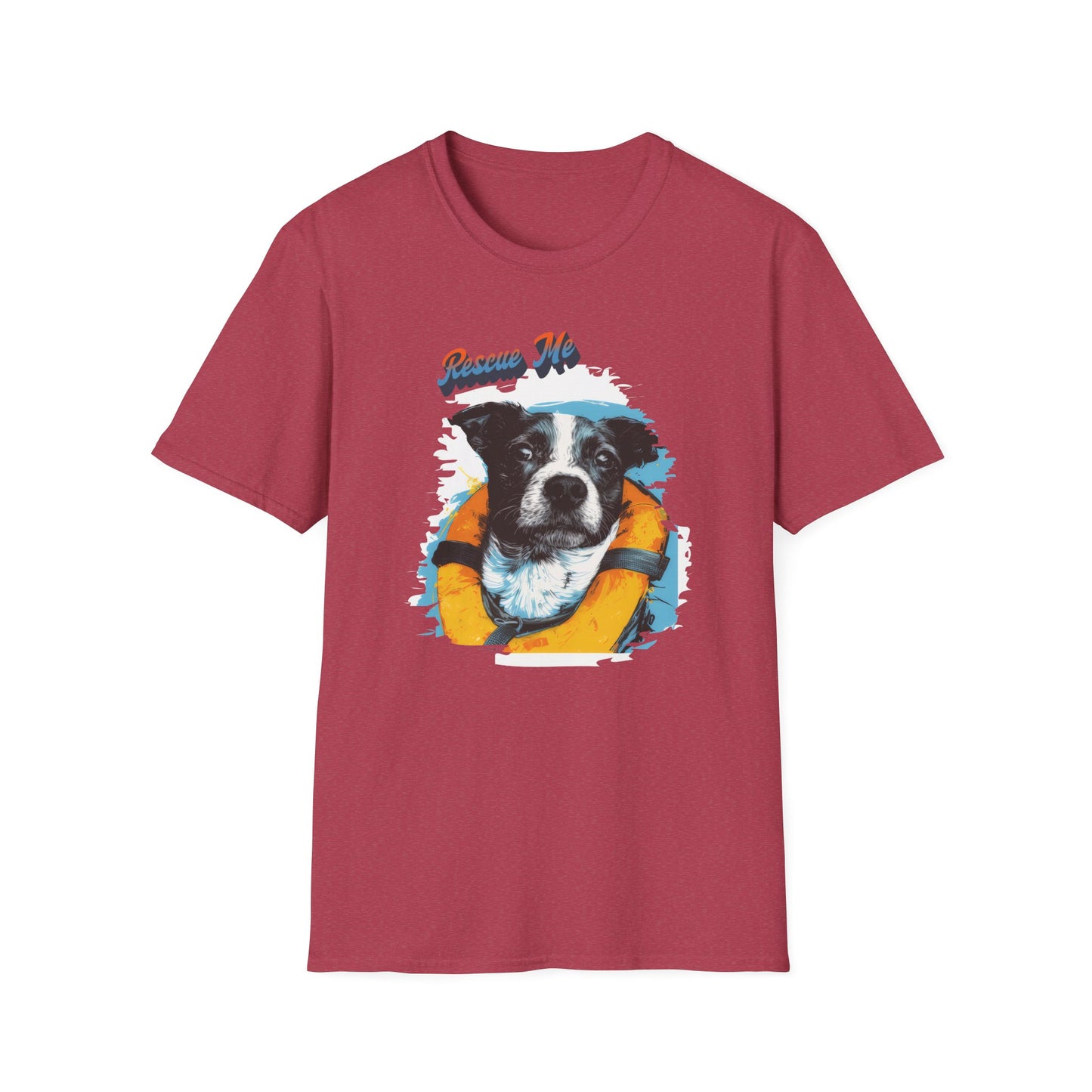 Rescue Dog - Unisex Softstyle T-Shirt