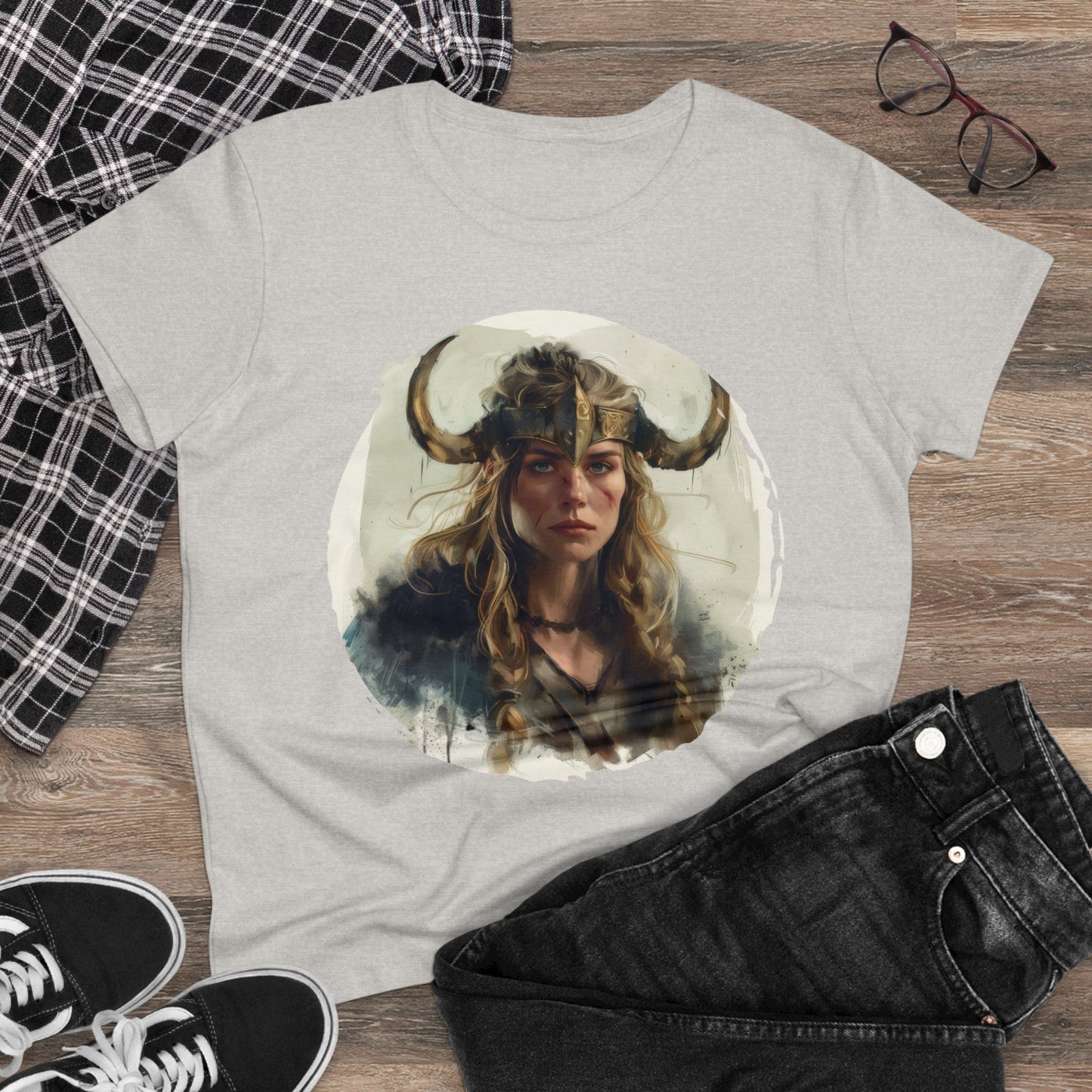 Viking - Fantasy - Women's Midweight Cotton Tee