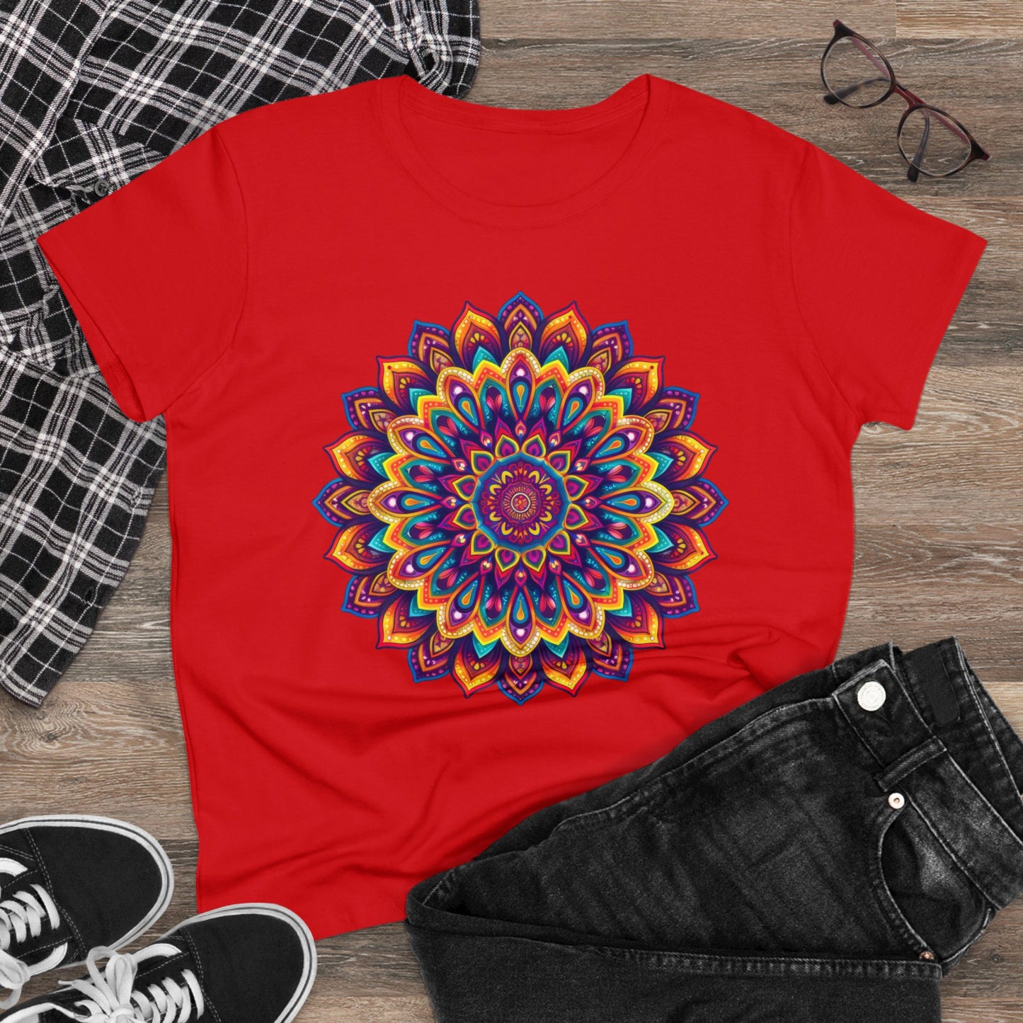 Mandala - Women's Midweight Cotton Tee