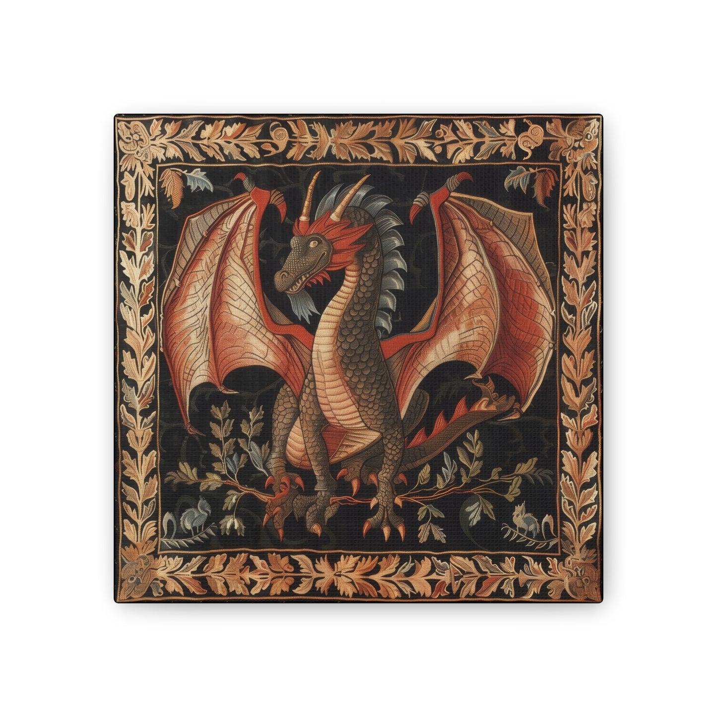 Dragon Tapestry - Canvas Stretched, 0.75"