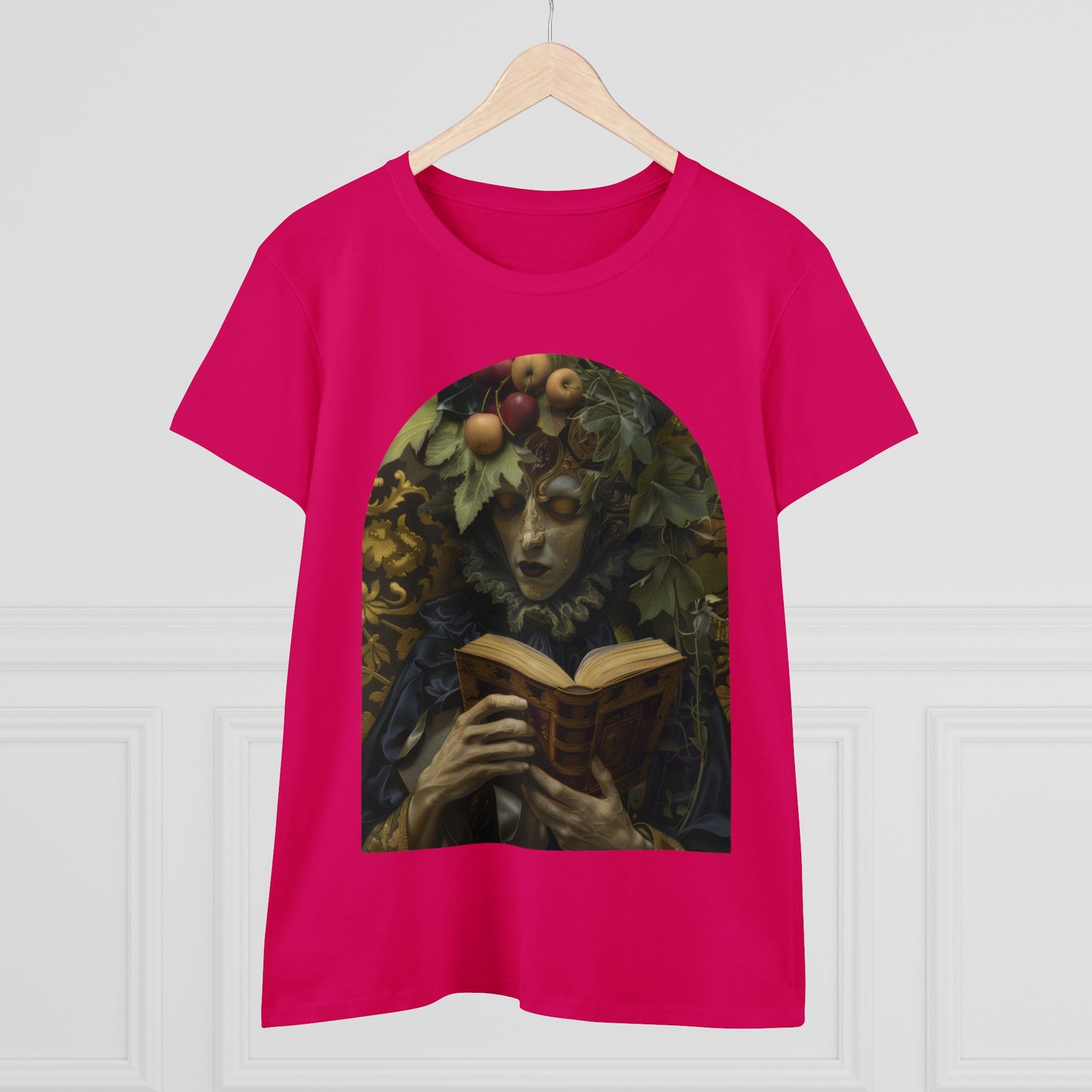 Solemn Reading - Fantasy - Women's Midweight Cotton Tee