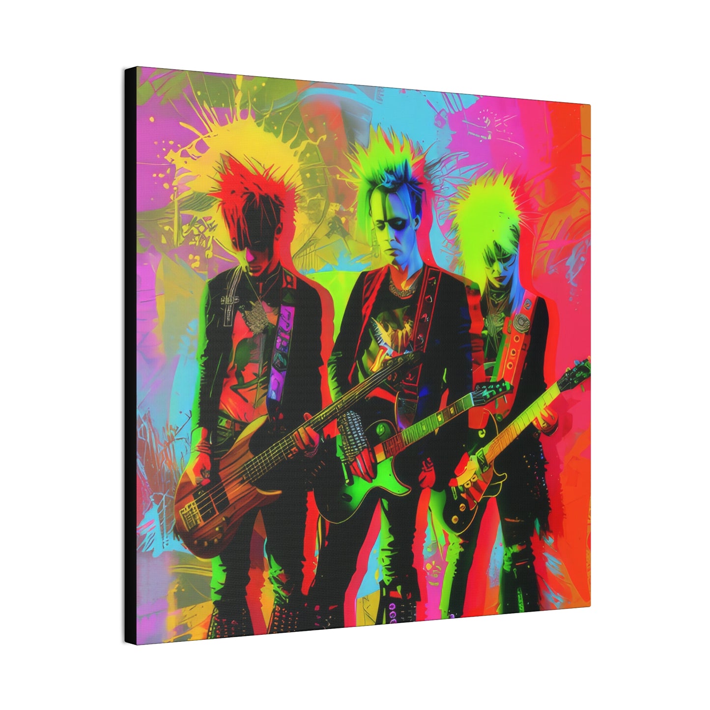 Punk Rockers - Canvas Stretched, 0.75"