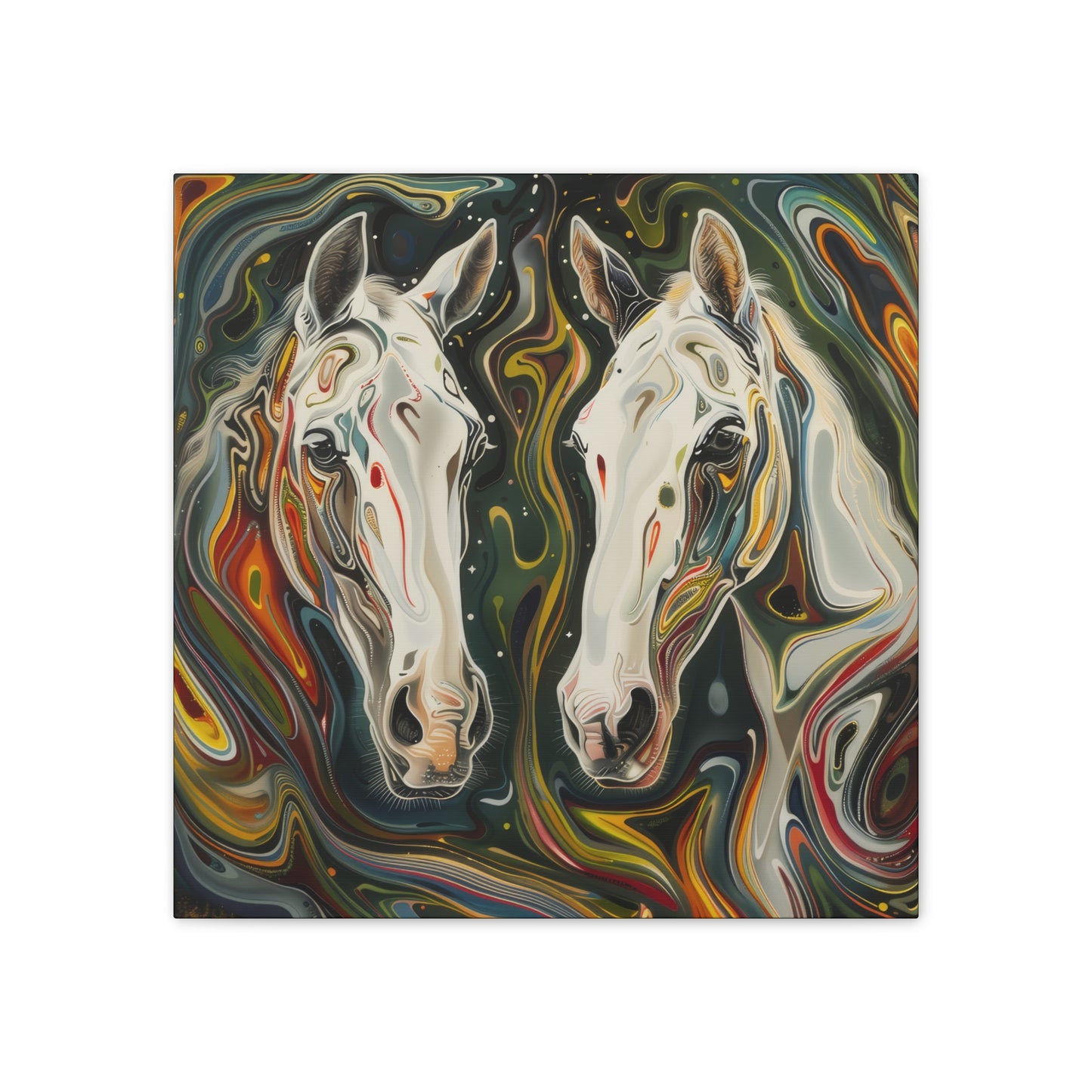 Horses - Canvas Stretched, 0.75"