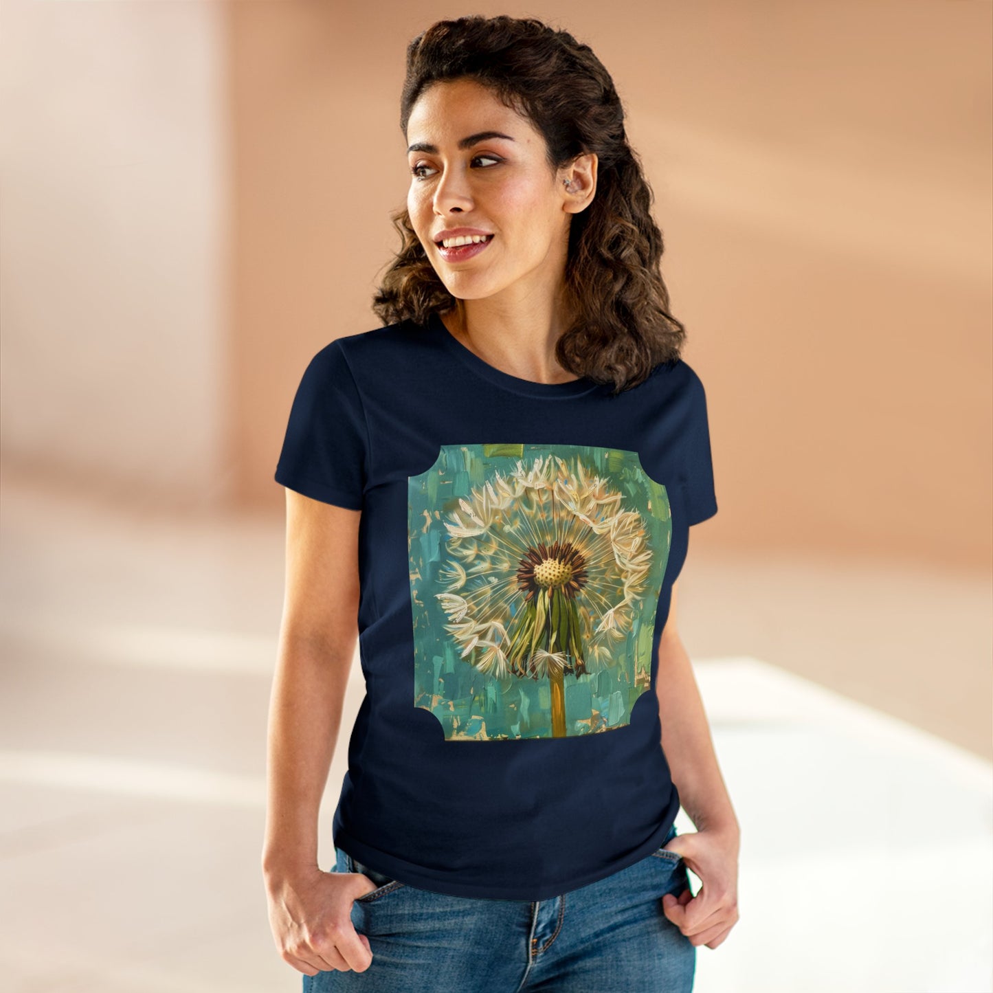 Dandelion - Flowers - Women's Midweight Cotton Tee