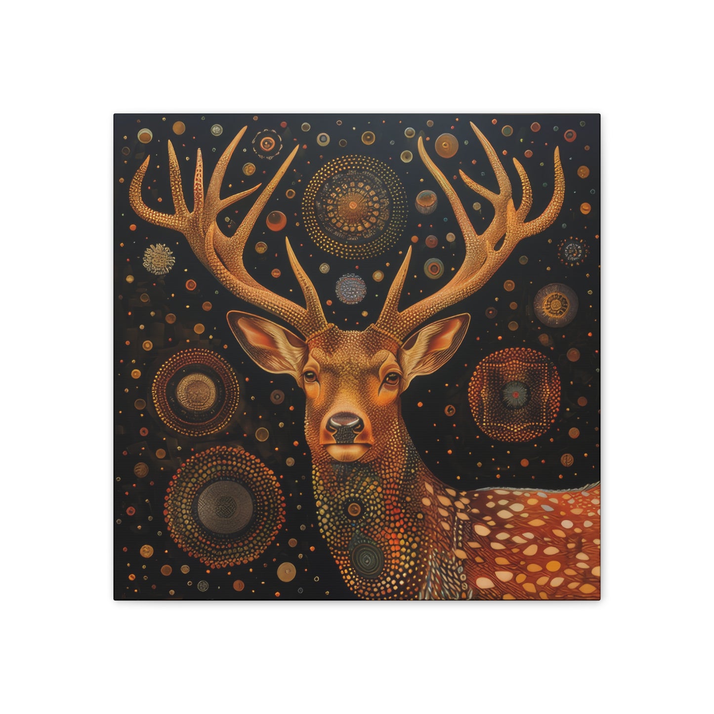 Deer - Canvas Stretched, 0.75"