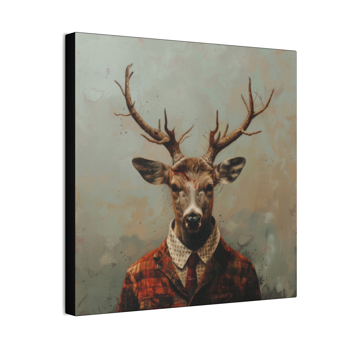 Dapper Deer - Canvas Stretched, 0.75"