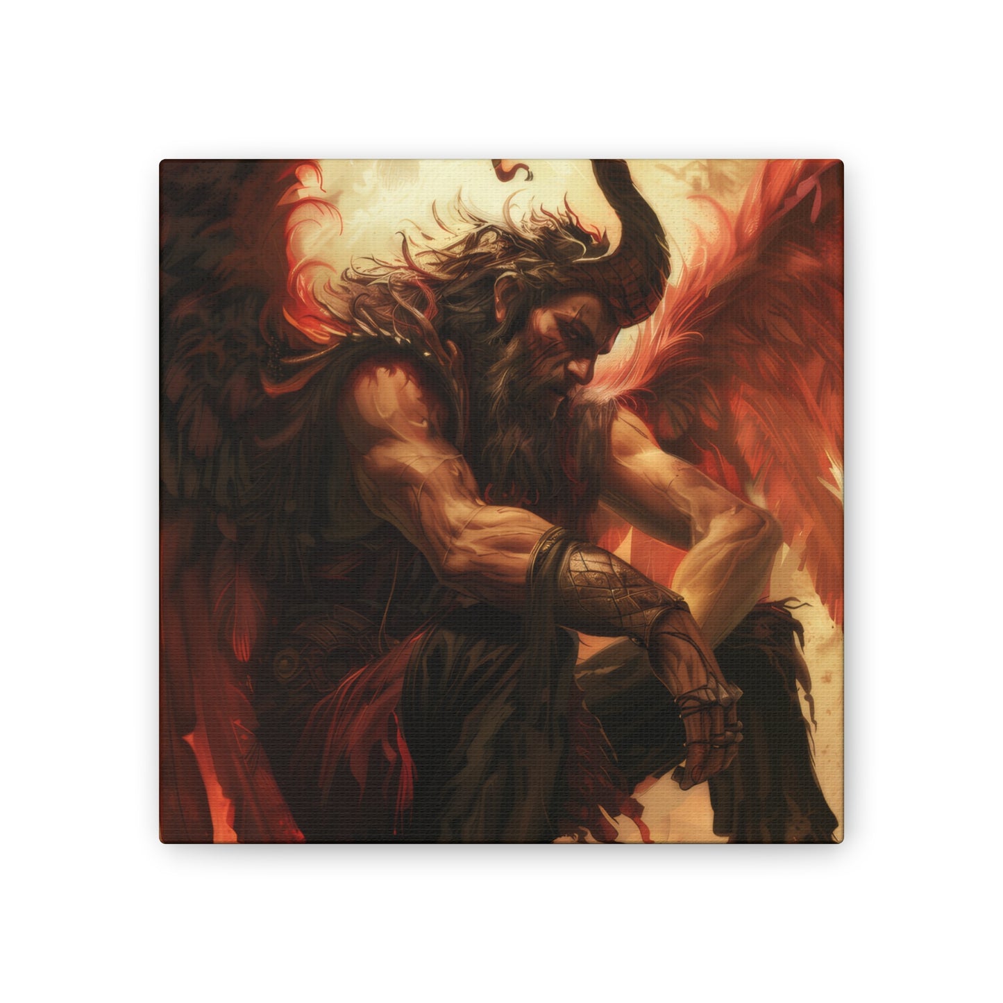 Angel or Devil - Canvas Stretched, 0.75"