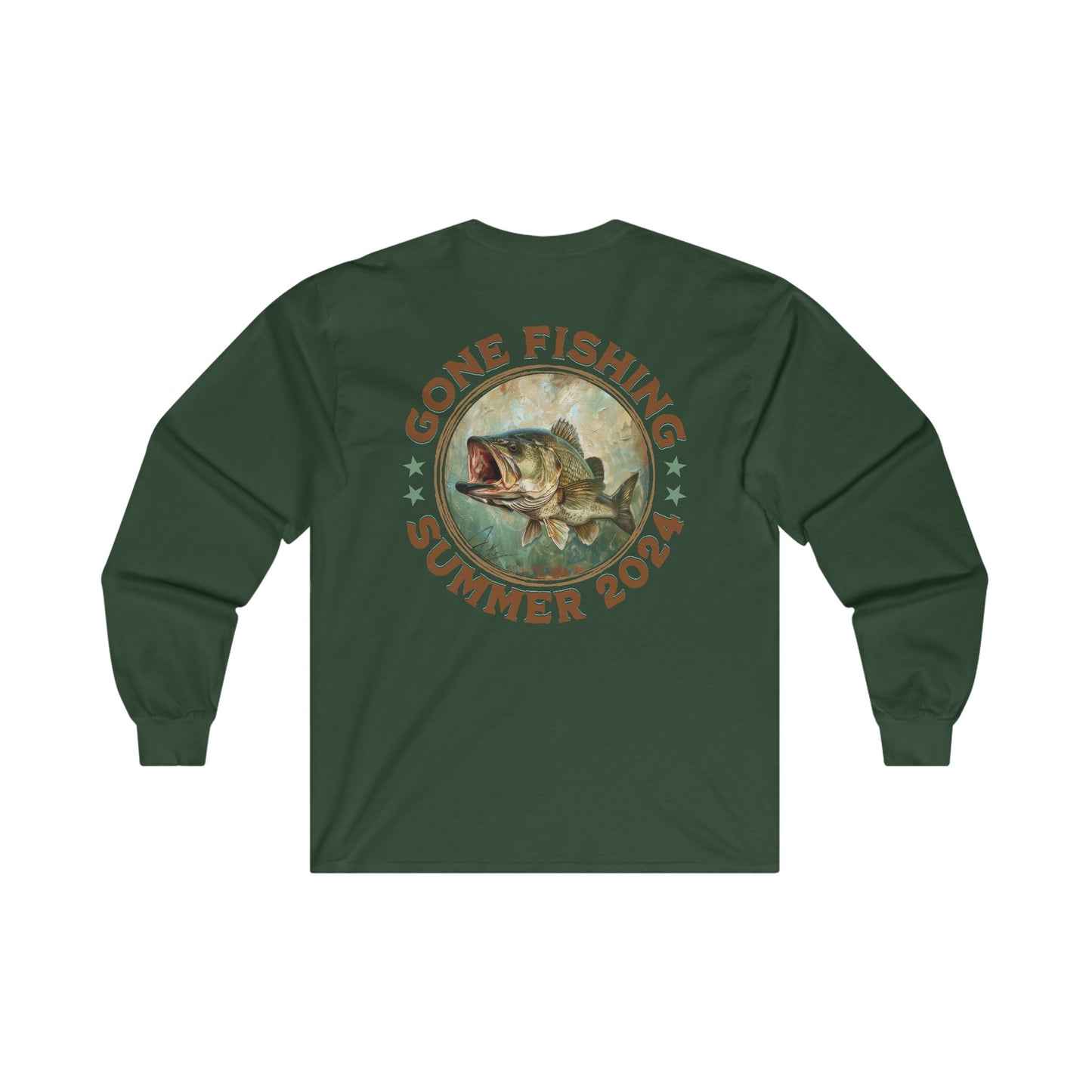 Gone Fishing - Unisex Ultra Cotton Long Sleeve Tee