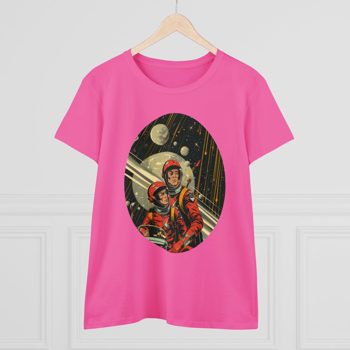 Spacemen - Women's Midweight Cotton Tee