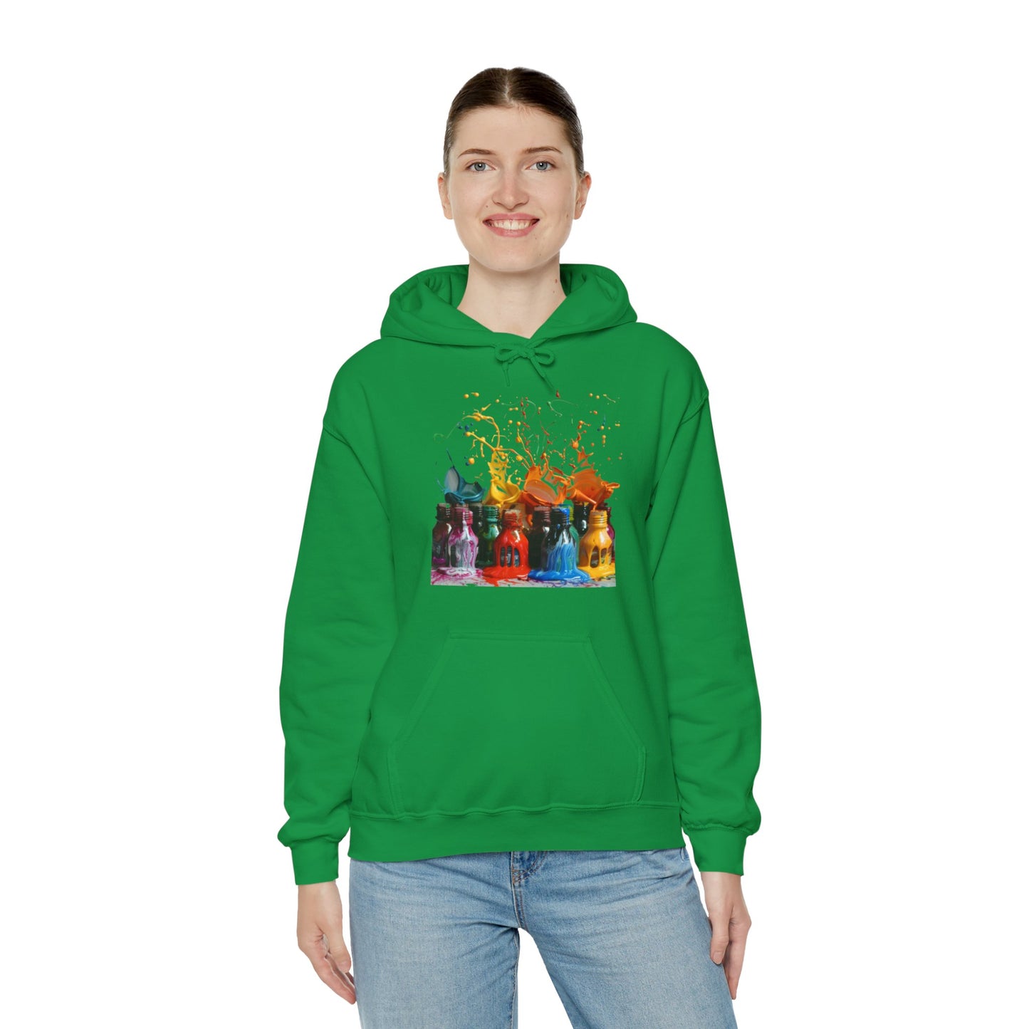 Paint Splash - Unisex Heavy Blend™ Hooded Sweatshirt