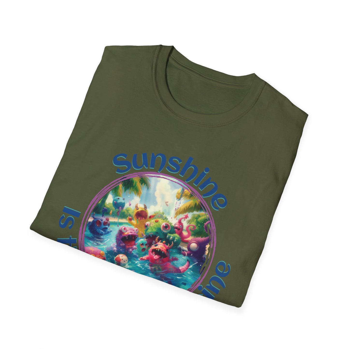 Sunshine is the Best Medicine - Unisex Softstyle T-Shirt