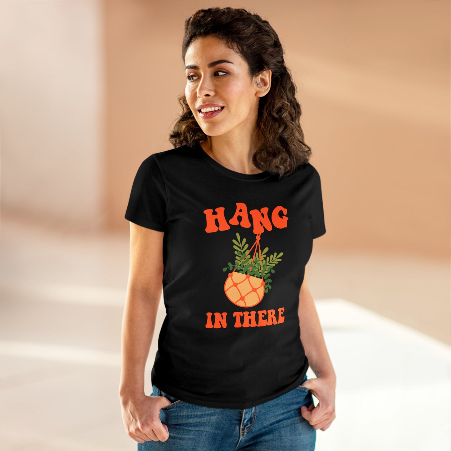 Hang In There - Gardening - Women's Midweight Cotton Tee