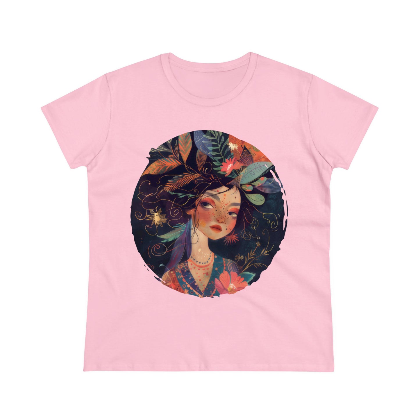 Flower Girl - Women's Midweight Cotton Tee