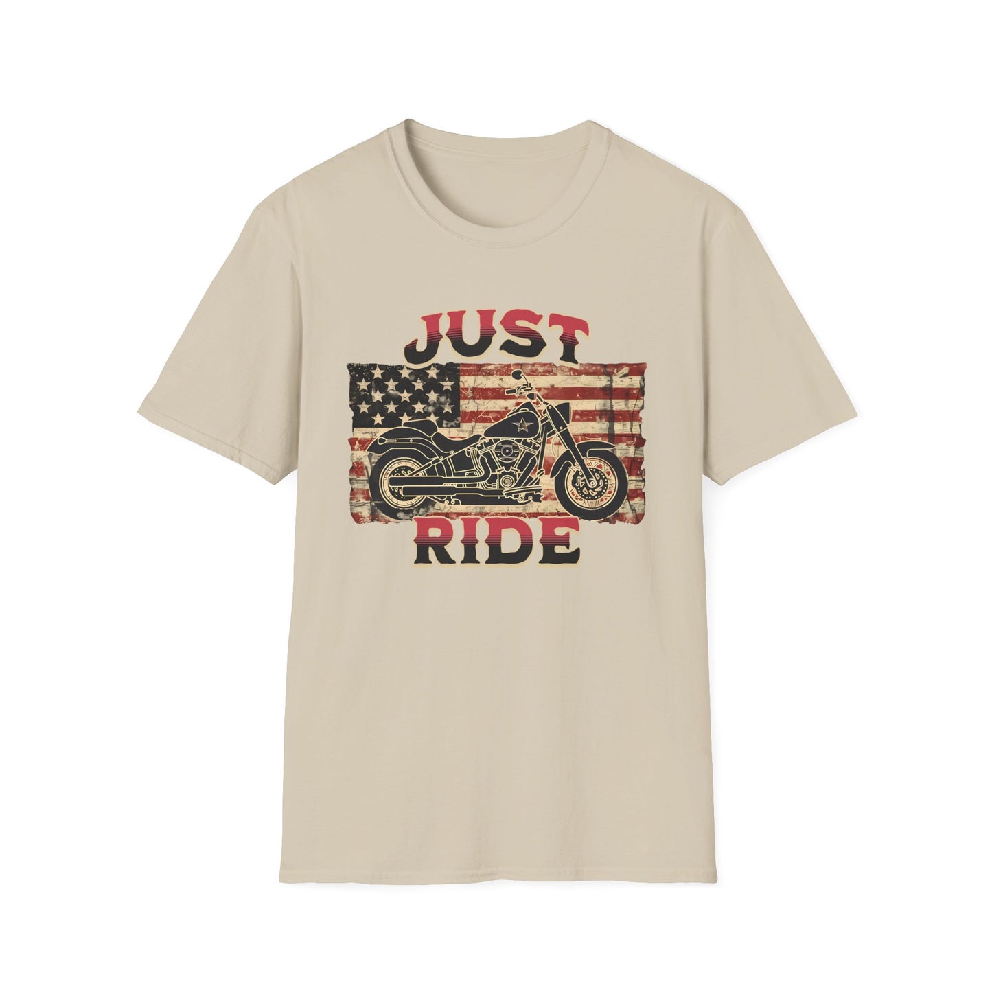 Just Ride - Unisex Softstyle T-Shirt