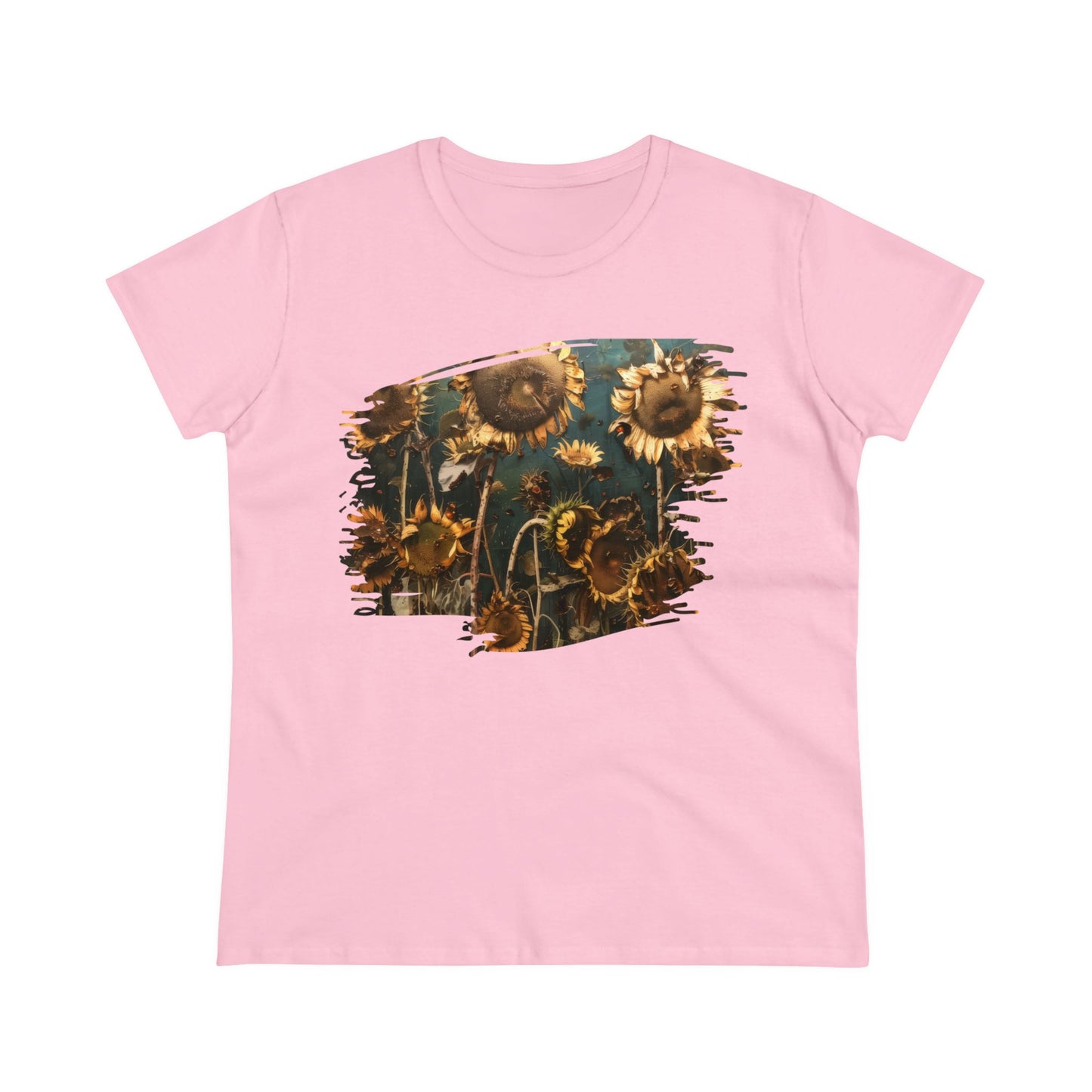 Sunflowers Wilting - Women's Midweight Cotton Tee