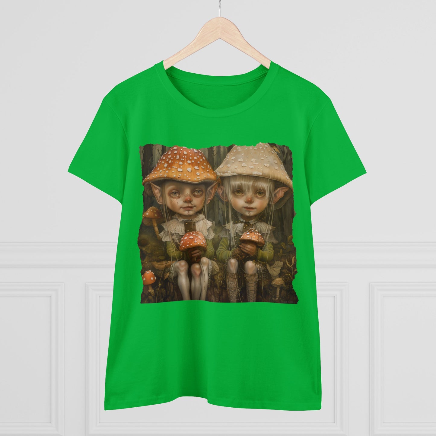 Elves - Fantasy - Women's Midweight Cotton Tee