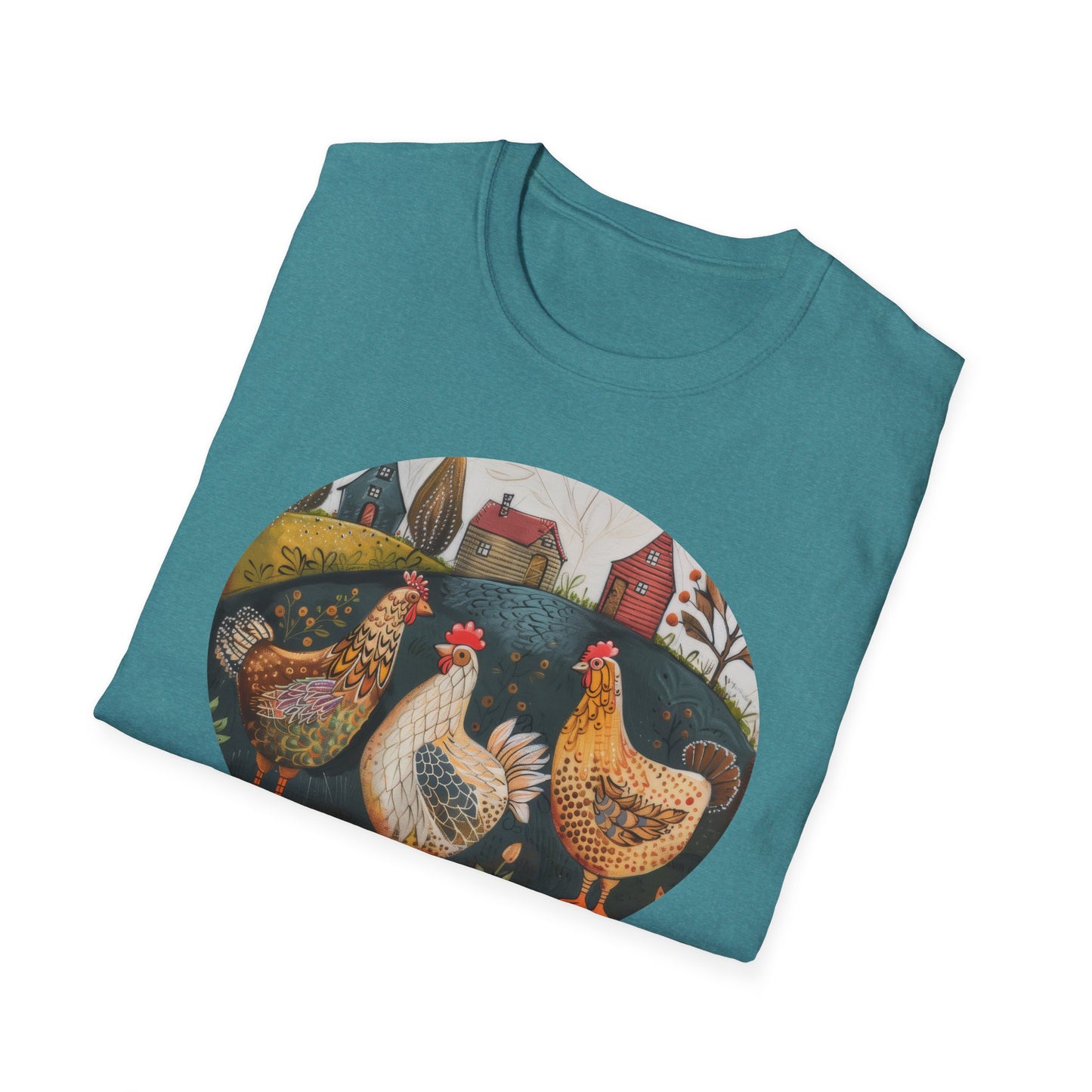 Chickens - Unisex Softstyle T-Shirt