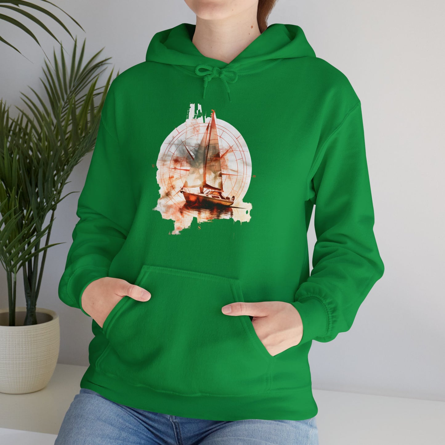 Sailing - Unisex Heavy Blend™ Hooded Sweatshirt