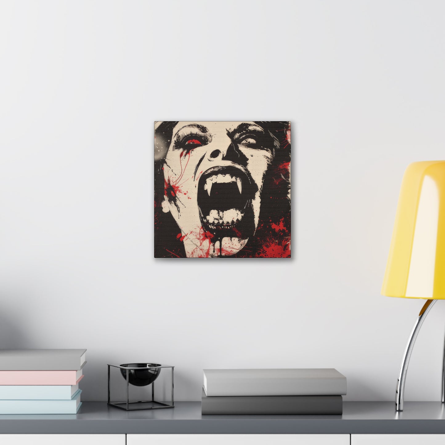 Vampire - Canvas Stretched, 0.75"