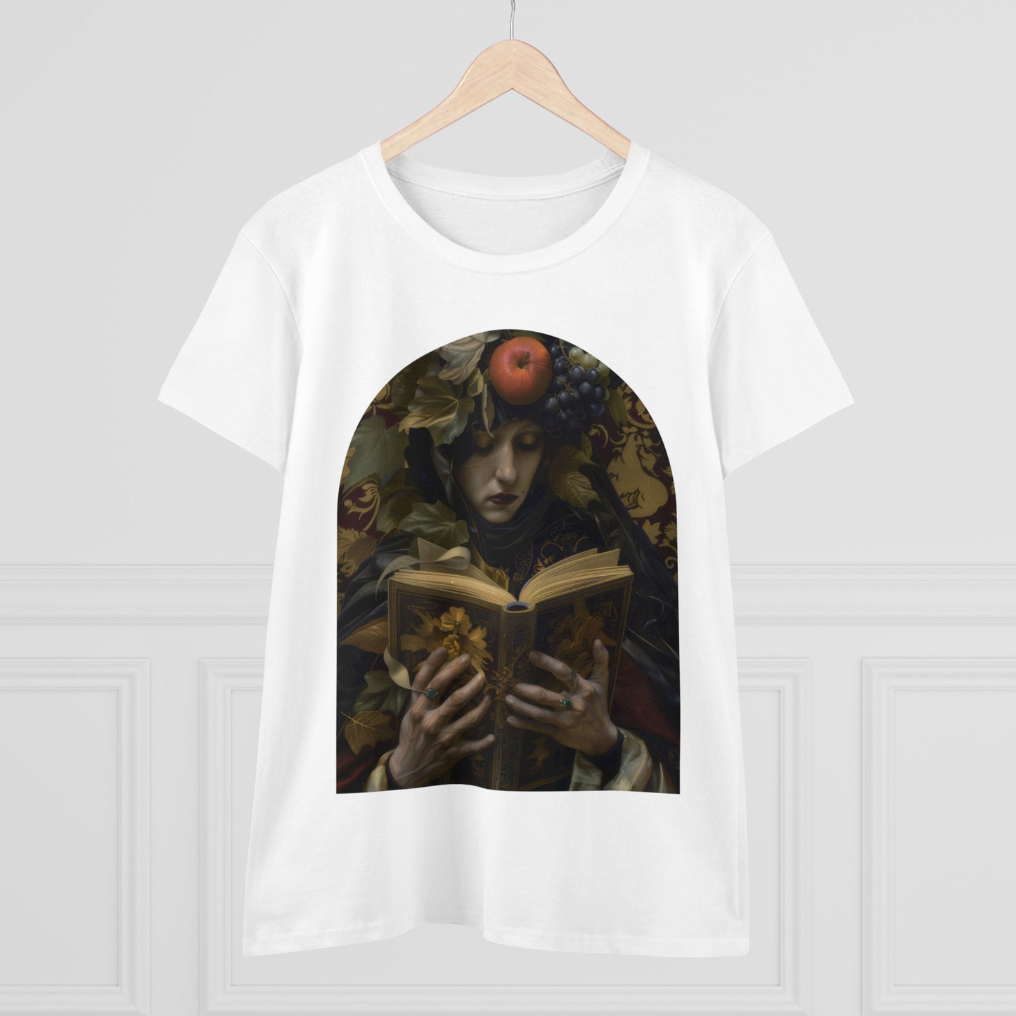 Solemn Reading - Fantasy - Women's Midweight Cotton Tee