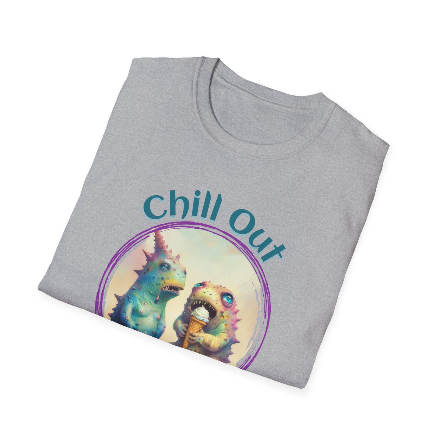 Chill Out, It's Summer - Unisex Softstyle T-Shirt