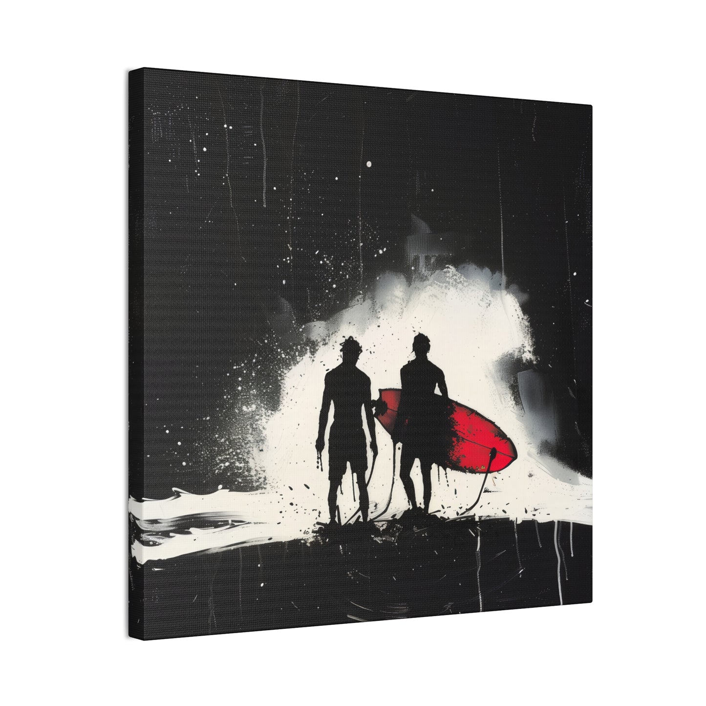 Surfs Up - Canvas Stretched, 0.75"