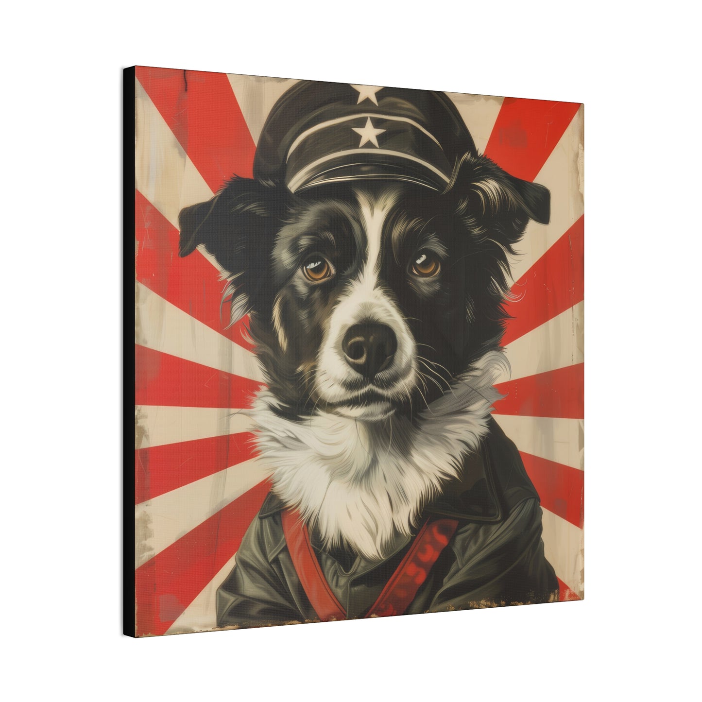 Comrade Canine - Canvas Stretched, 0.75"