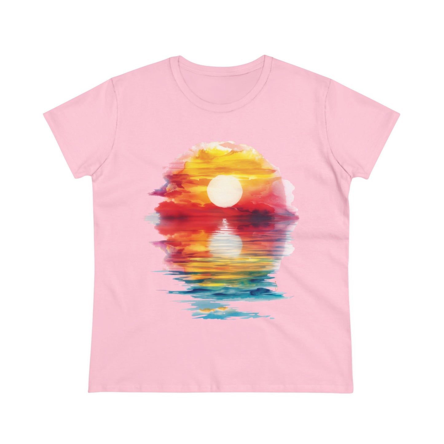 Sunrise - Women's Midweight Cotton Tee