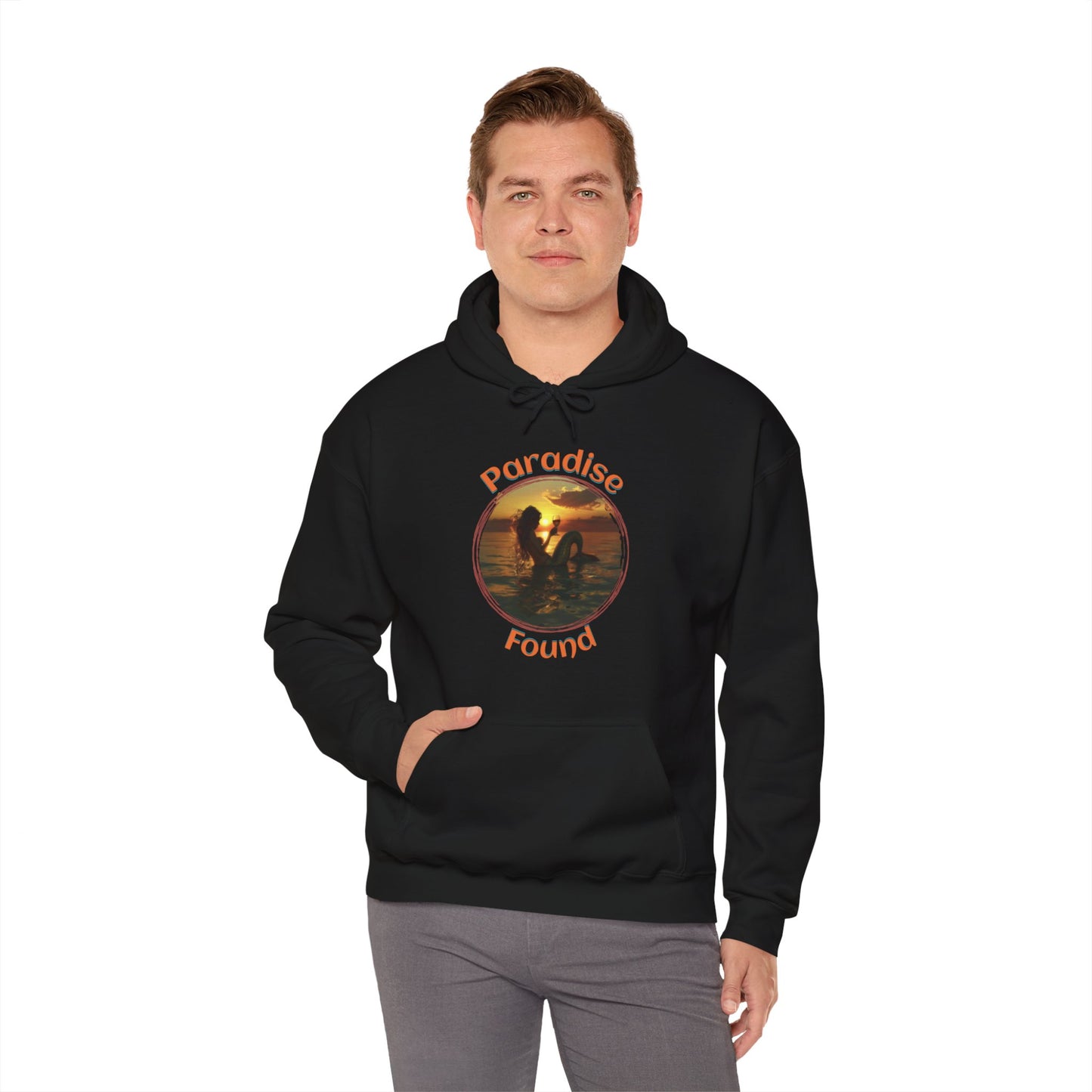 Paradise Found - Unisex Heavy Blend™ Hooded Sweatshirt