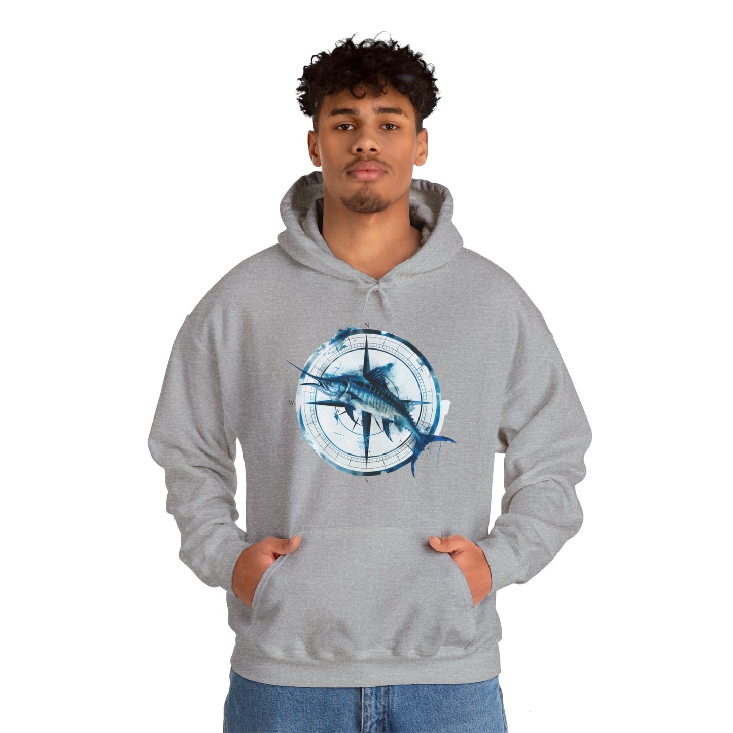 Marlin - Unisex Heavy Blend™ Hooded Sweatshirt