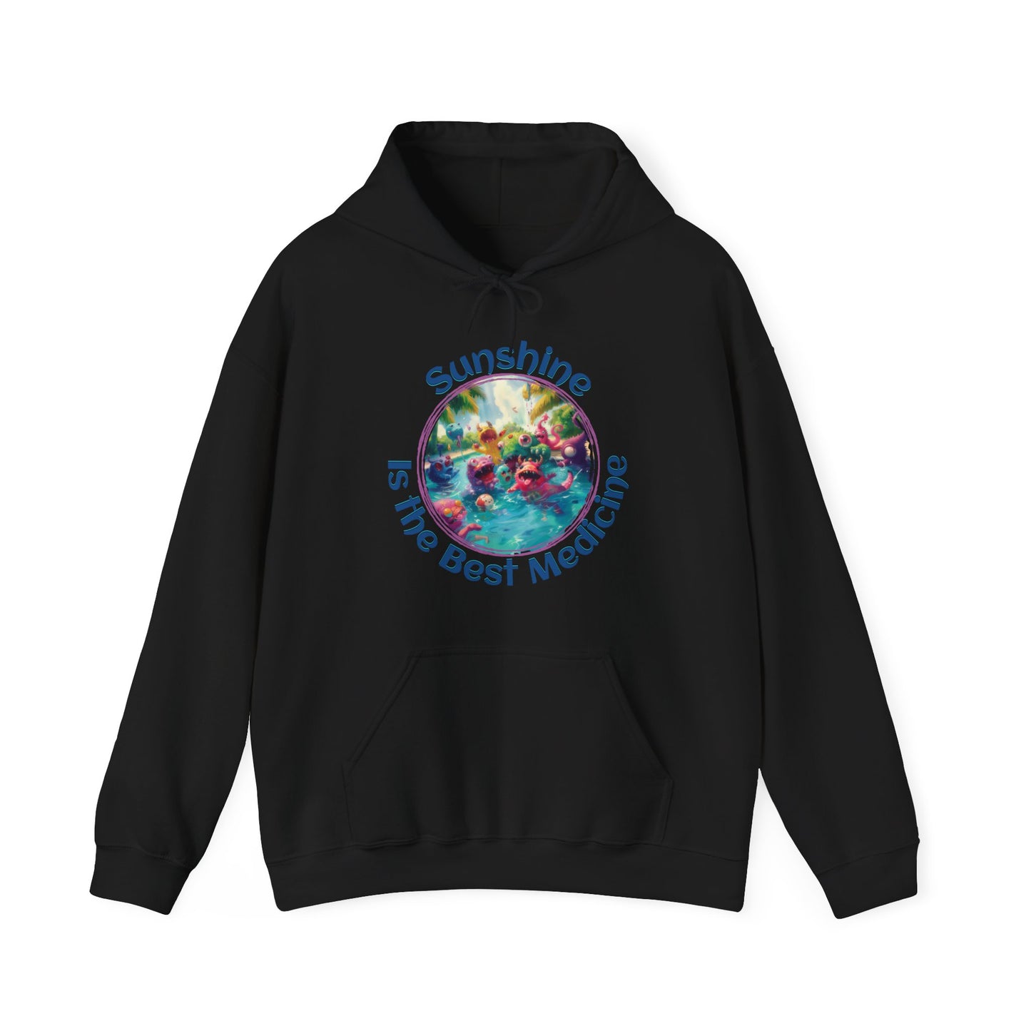 Sunshine is the Best Medicine - Unisex Heavy Blend™ Hooded Sweatshirt