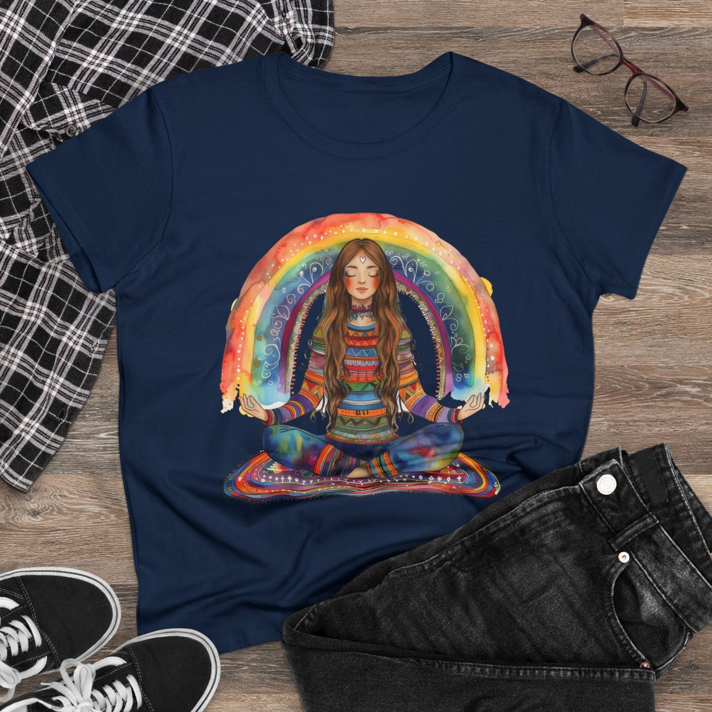 Meditation - Women's Midweight Cotton Tee