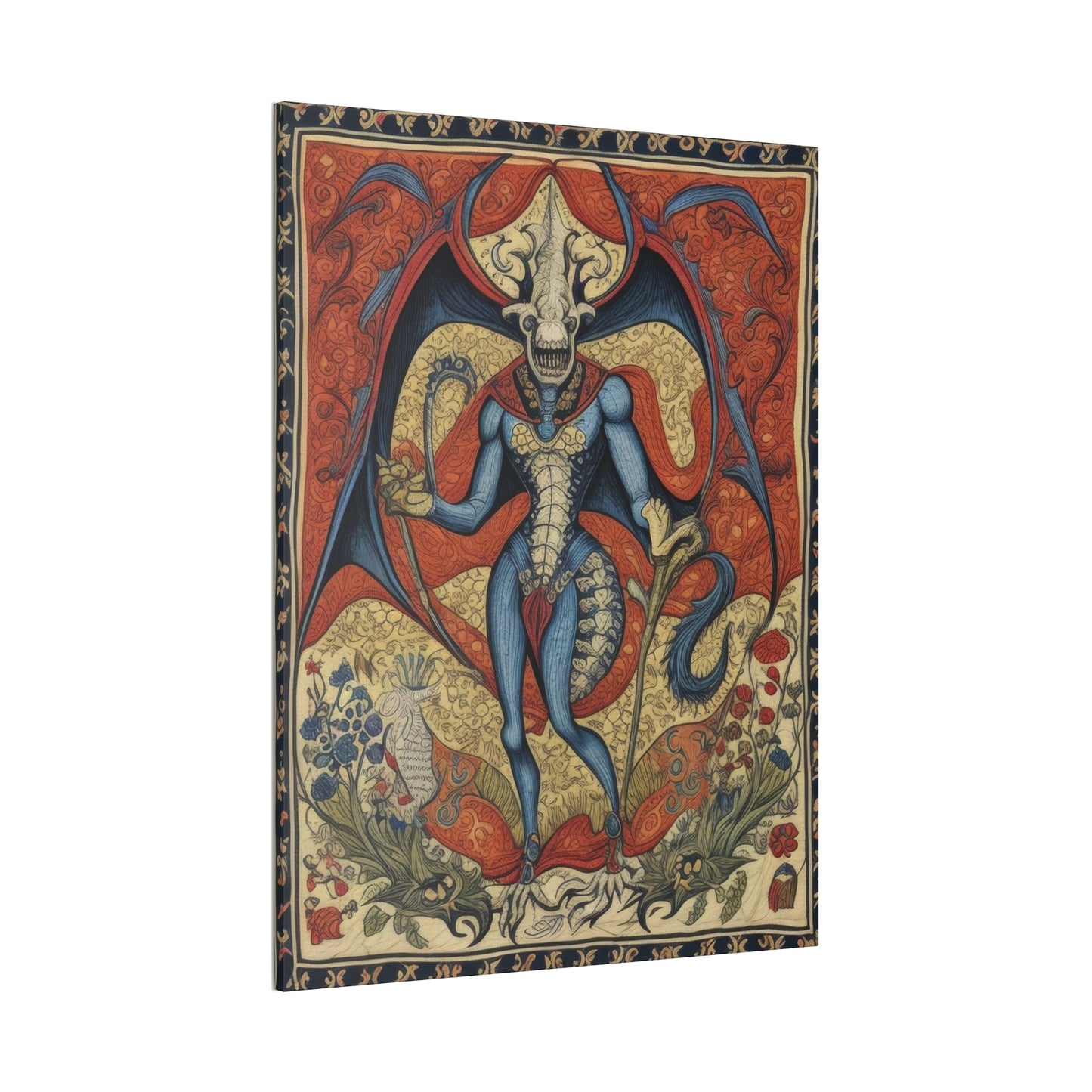 Medieval Tapestry - Canvas Stretched, 0.75"