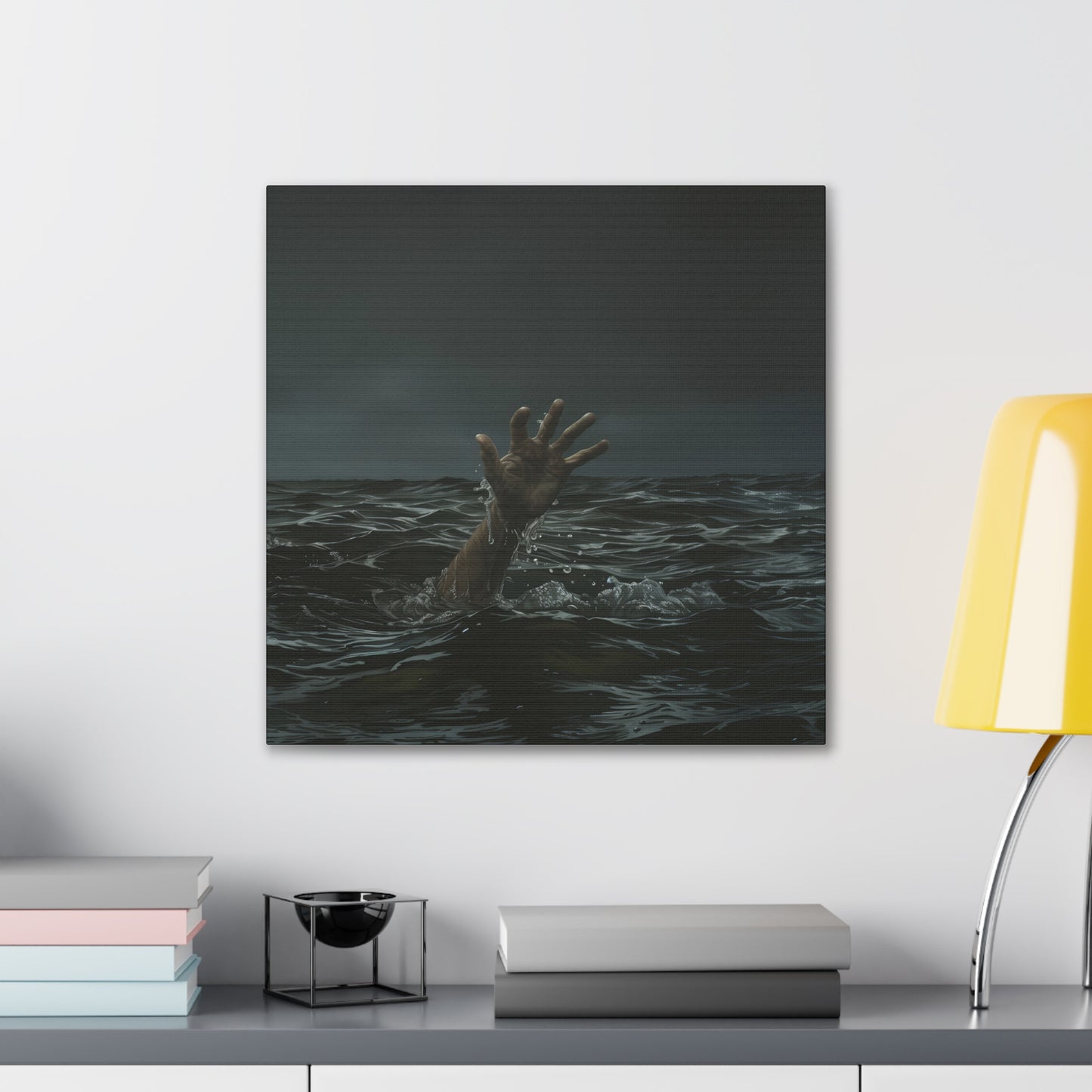 Not Waving But Drowning - Canvas Stretched, 0.75"