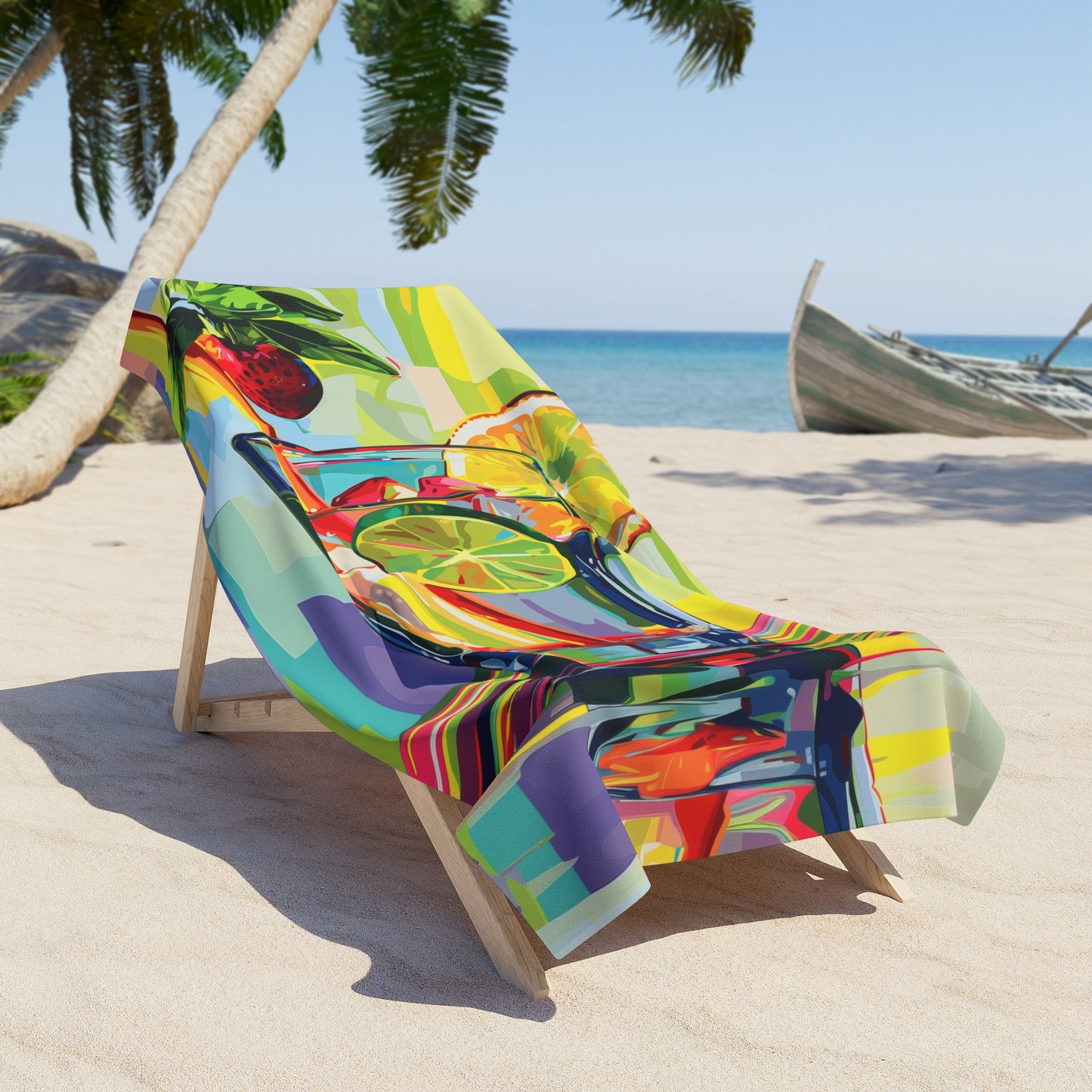 Summer Drinks - Beach Towel