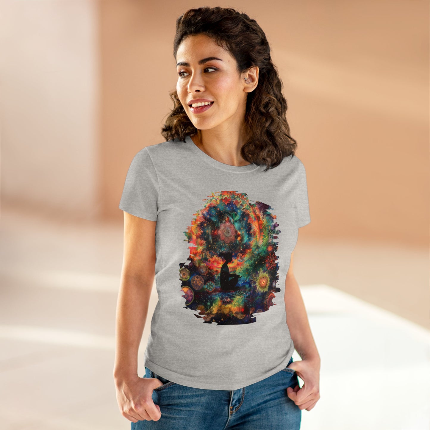 Meditation - Women's Midweight Cotton Tee