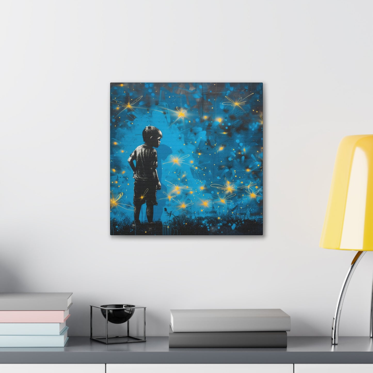 Fireflies - Canvas Stretched, 0.75"