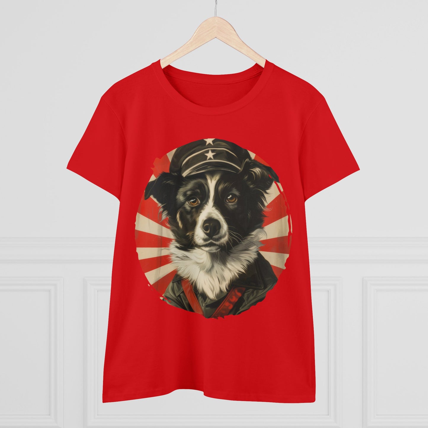 Comrade Canine - Women's Midweight Cotton Tee