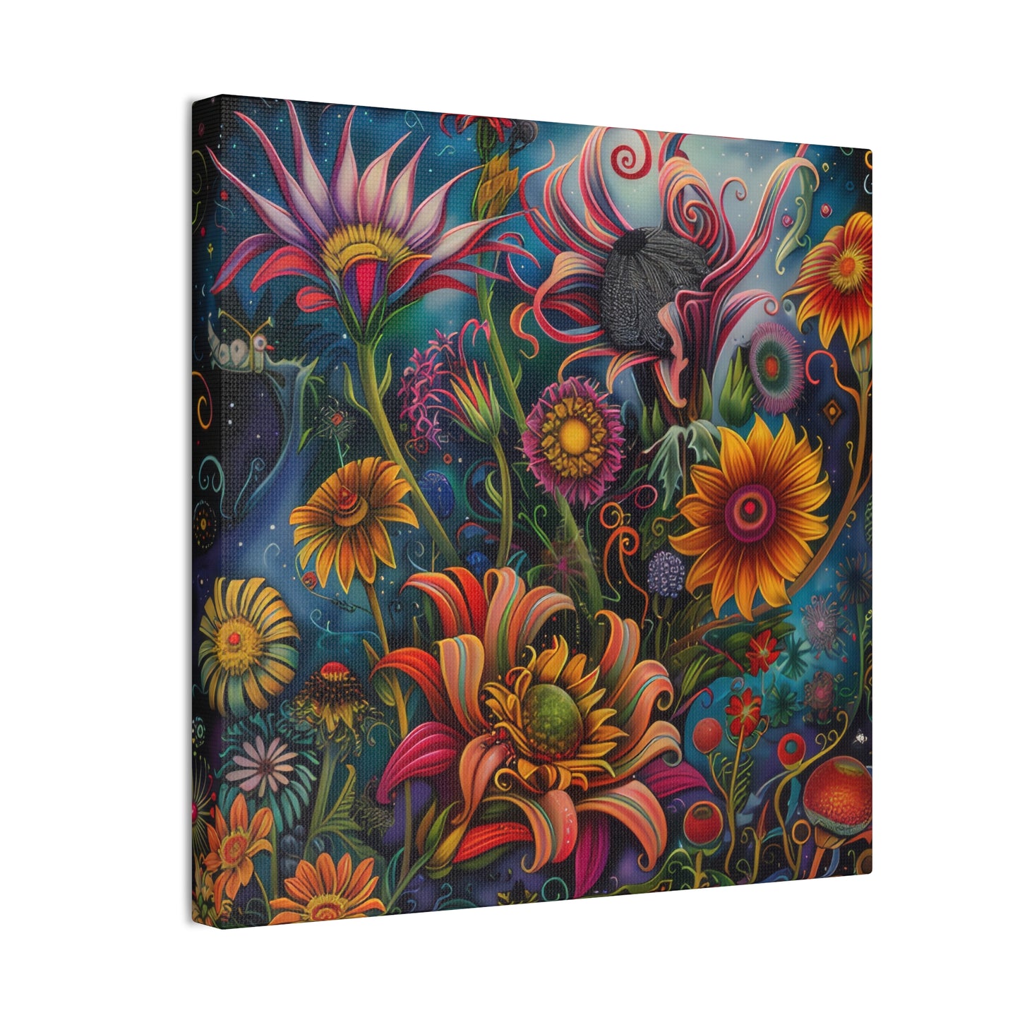 Flowers - Canvas Stretched, 0.75"