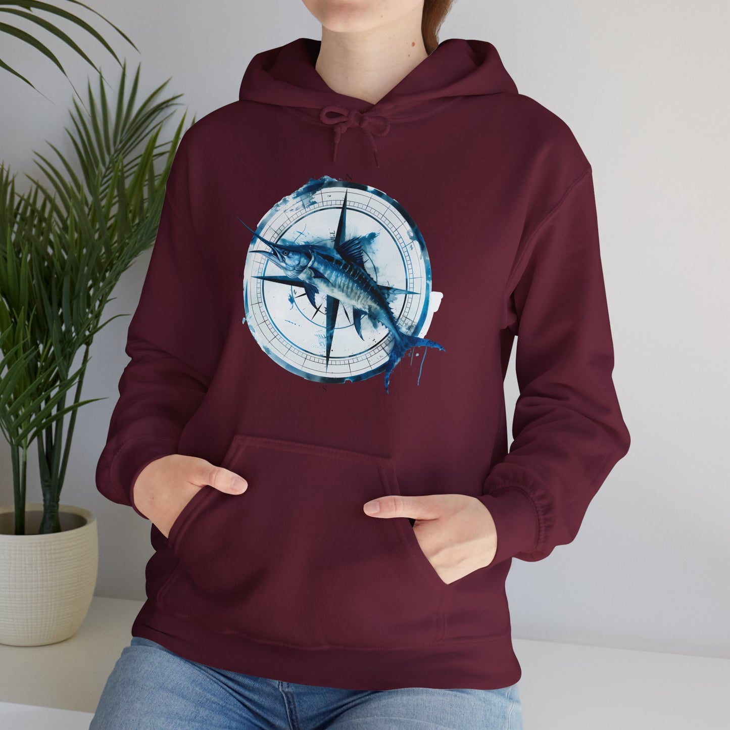 Marlin - Unisex Heavy Blend™ Hooded Sweatshirt