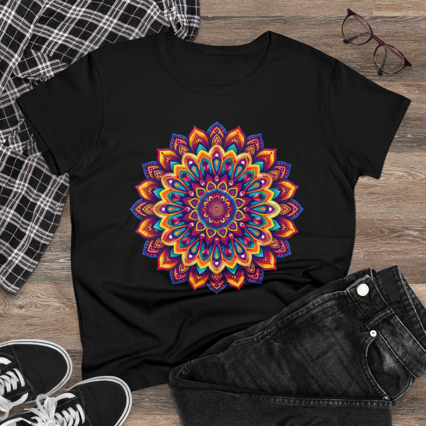 Mandala - Women's Midweight Cotton Tee