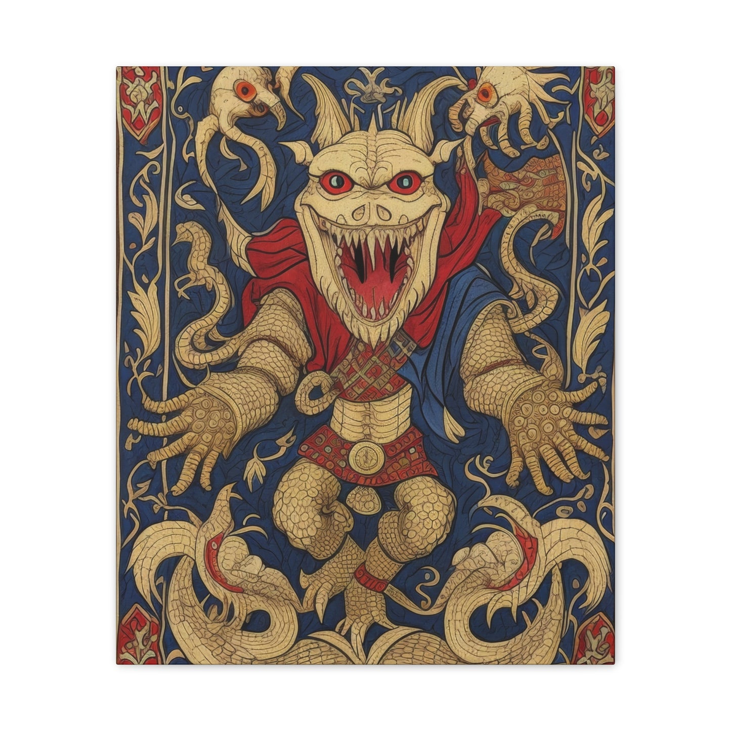 Medieval Tapestry - Canvas Stretched, 0.75"