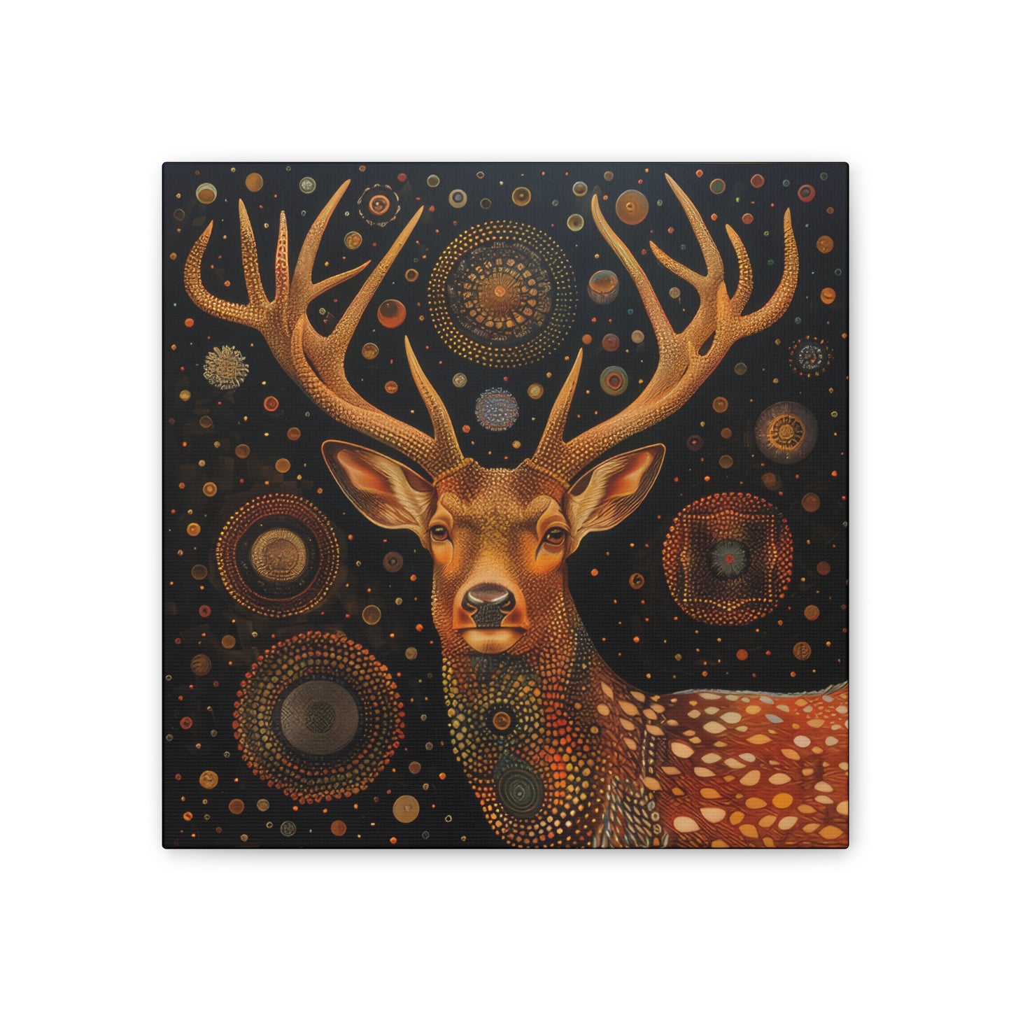 Deer - Canvas Stretched, 0.75"