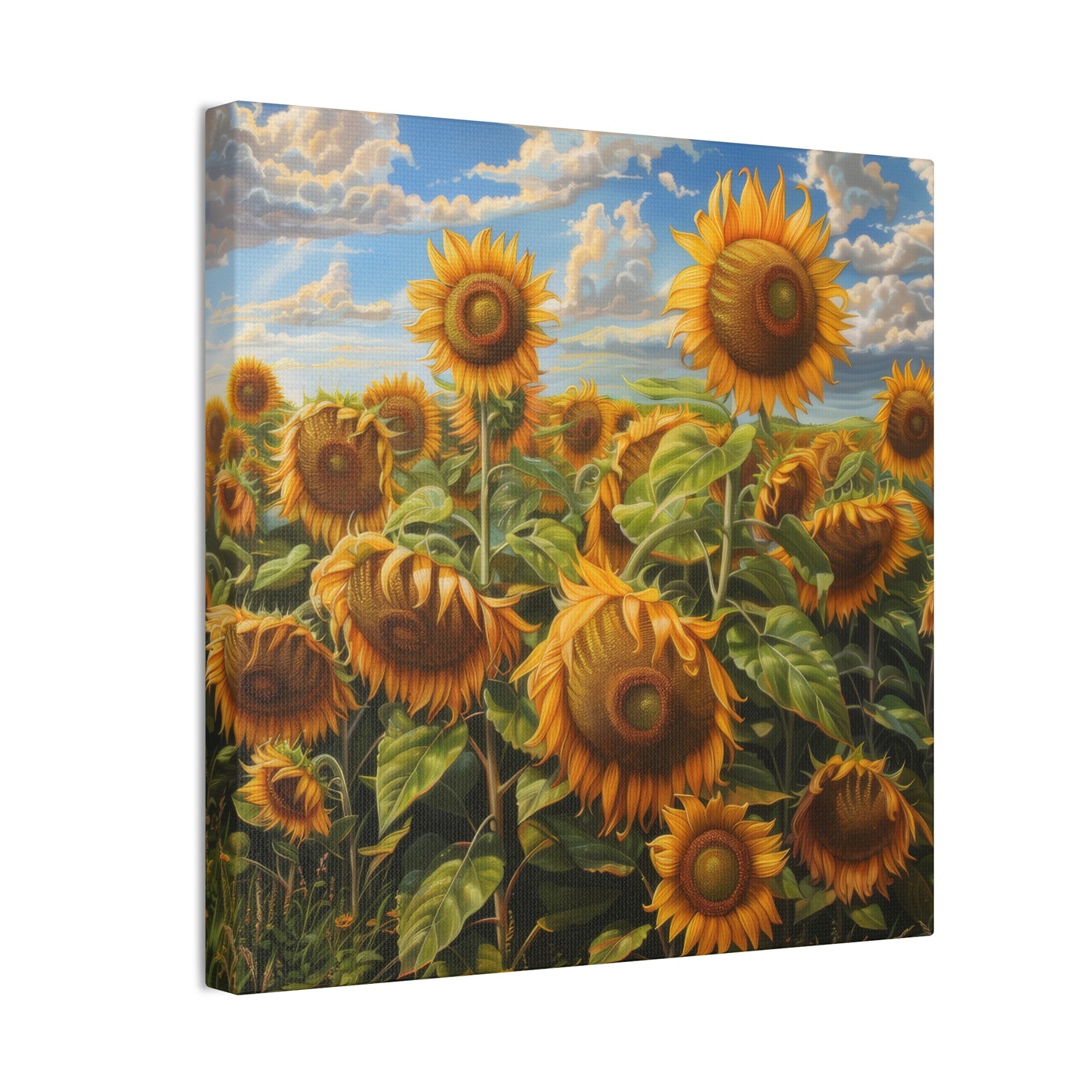 Sunflowers - Canvas Stretched, 0.75"